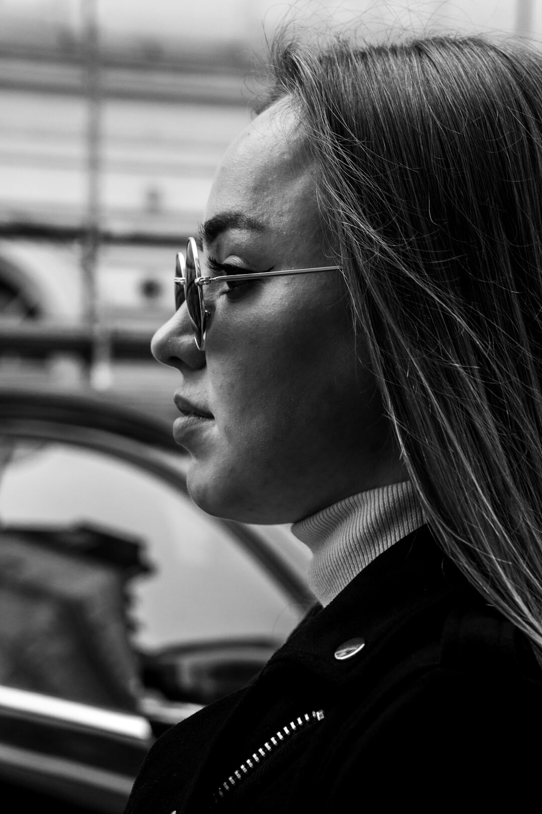Portrait of a professional woman with glasses
