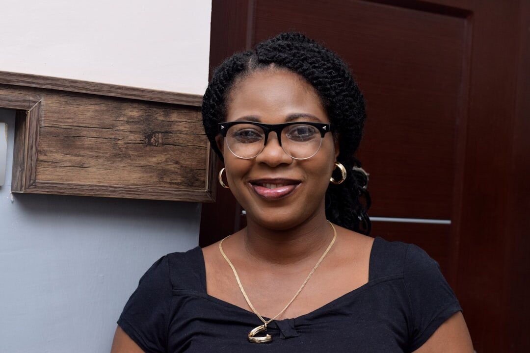Portrait of a smiling businesswoman